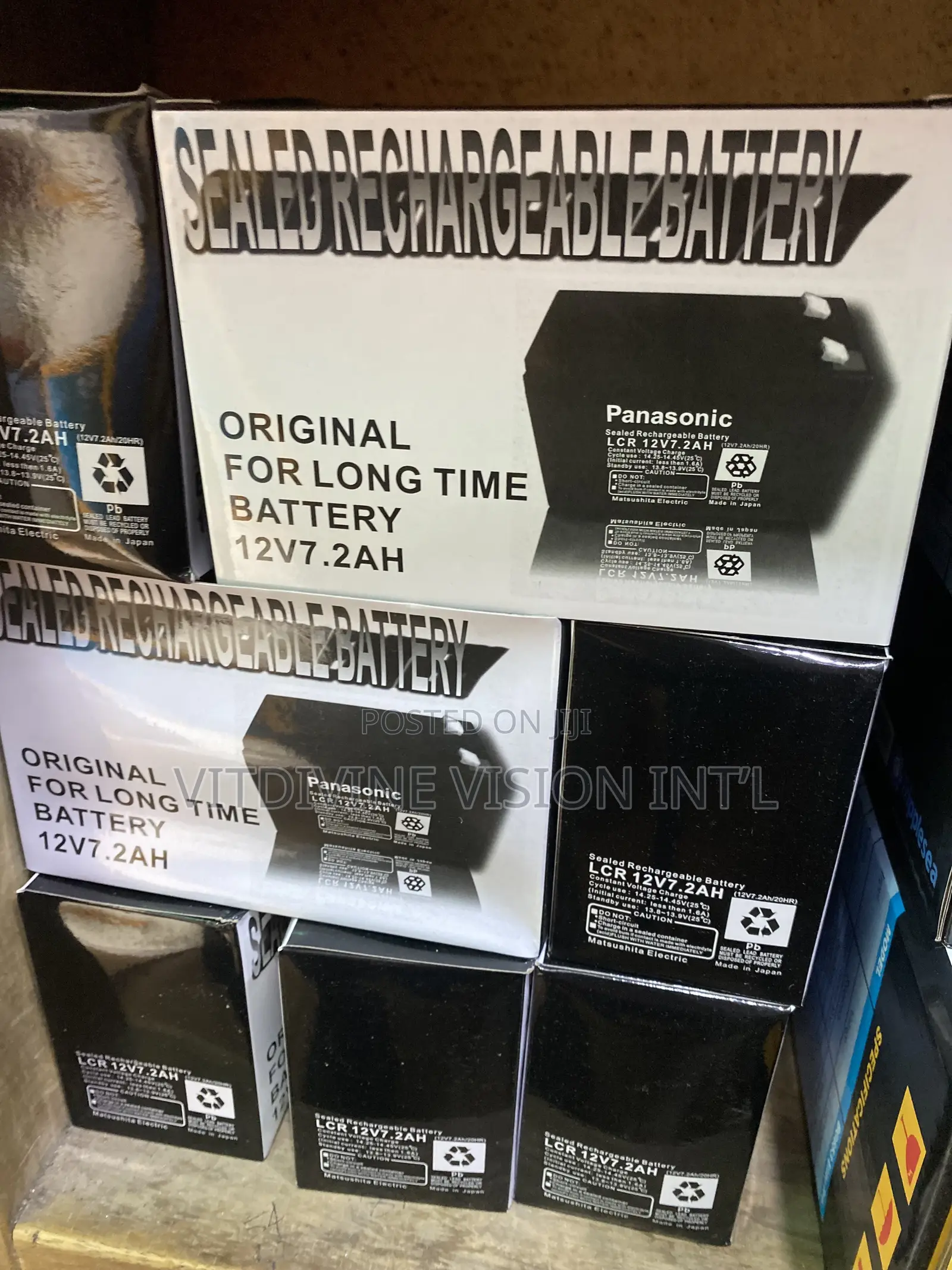 Panasonic Ups Battery 12/7ah