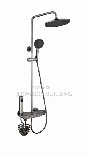 Piano Shower Mixer Black Color(Payment on Delivery)