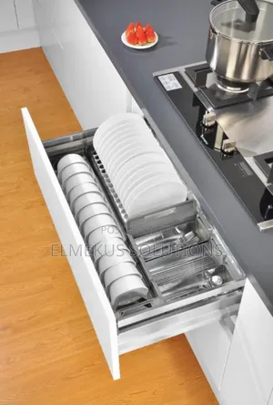 Drawer Plate Rack / Organiser (Stainless)