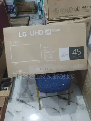 New LG 45 LED TV