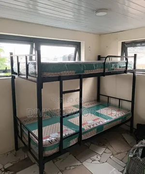 Metal Bunk Bed for All Age Groups 6 by 3 Feet.