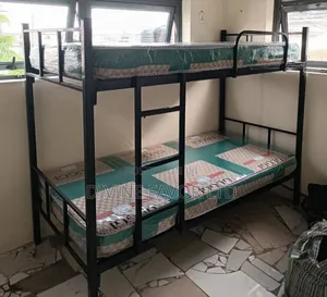 Family Metal Bunk Bed 6 by 3 Feet.