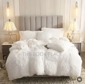 Fluffy Bedding Set With Duvet