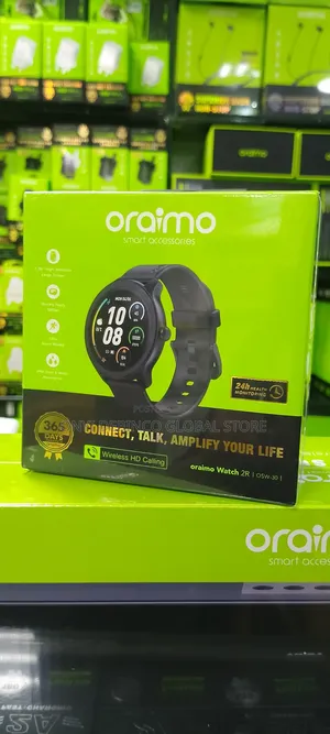 Oraimo Osw 30 BT Call,Health Monitor,Goal Setting Smartwatch