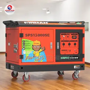 Firman Sps13000se, 8.7kva Zero Noise Key Starter Generator