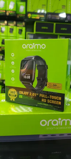 Oraimo Smart Watch 4 Plus BT Call Quick Reply Health Monitor