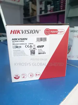 Hik Vision 4mp Smart Hybrid Light Dome Network Camera