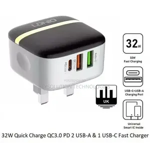 Ldnio A3513Q 32W Pd Qc 3.0 Usb-C to Usb-C Fast Charger