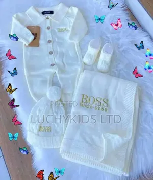Luxury Unisex Babies Cloth Sets Wit Shawl