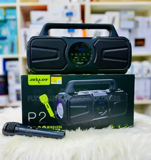 Zealot P2 Bluetooth Solar Speaker + Microphone