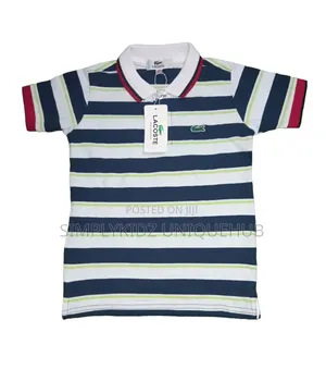 Boy's Stripped Polo Shirt