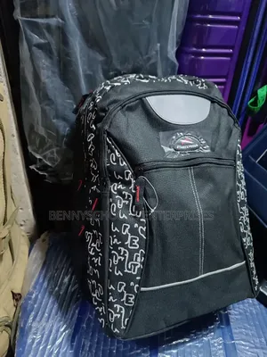 Star Express Black Backpack and School Bag