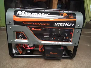 4kva Maxmoto Petrol Generator Model Mt6600e2 100% Copper Coi