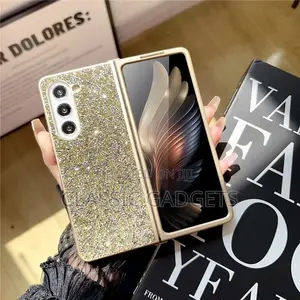 Luxury Bling Glitter Slim Phone Cover for Galaxy Zfold 5,4,3