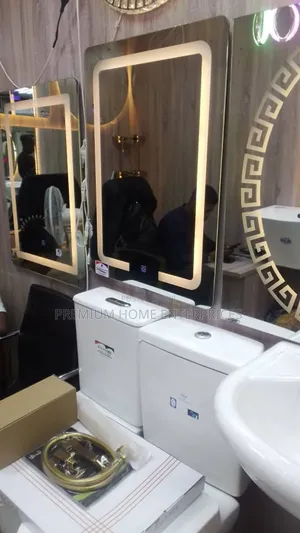 80 by 60 Square Shaped 3 Led Mirror