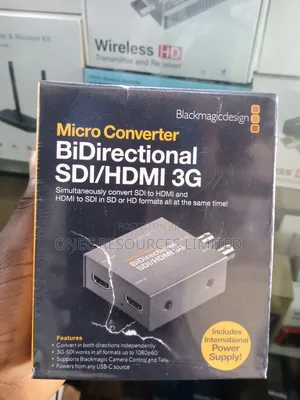 Bi-Directinal Sdi/Hdmi Converter 3g With Power