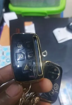 Range Rover 5 Buttons Keyshell Tpu Cover