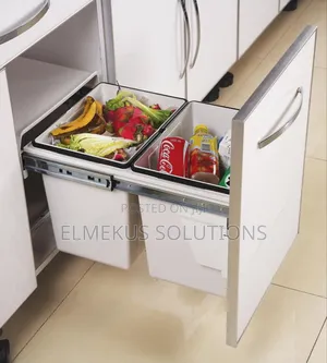 Cabinet Wastebin (Double)