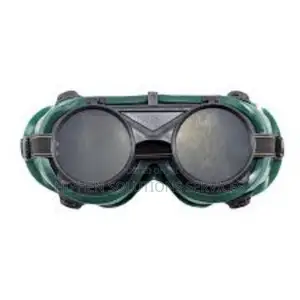 Lens Eye Protection Safety Goggles Dark Green