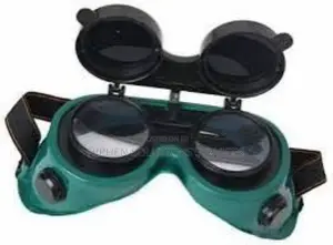 Eye Protection Safety Goggles (Dark Green