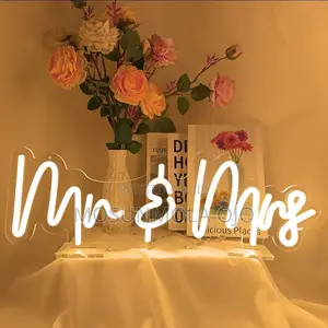Mr Mrs Dimmable Neon Sign