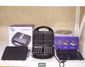 3 in 1 Waffle, Grill and Toast-750w