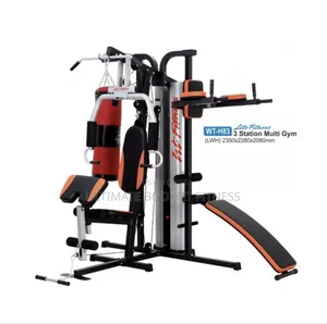 Brand New 3 Station Multi Gym With Punch Bag