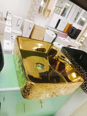 Gold Washing Hand Basin