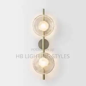 Nordic Modern Smoke Grey Glass Wall Light