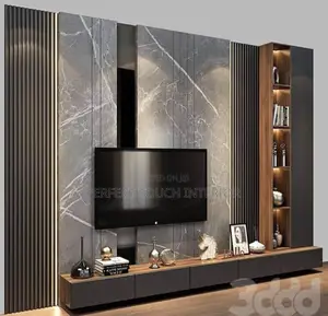 Fluted Tv Stand