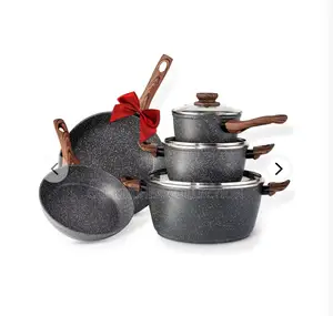 Prikoi 8 Pieces Cookware Set