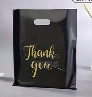 Black Nylon (Printed With Gold)