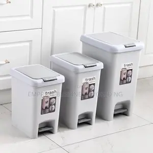 3 in 1 Pedal Trash Bin-10,15,20 Liters