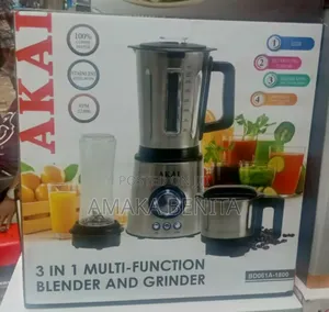 Akai 3 in 1 Multifunction Blender and Grinder