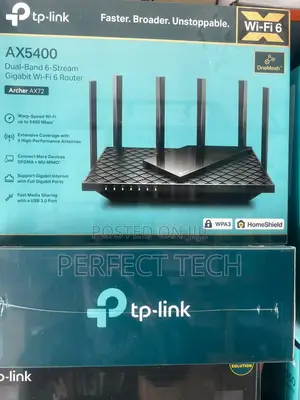 Tp-link Ax5400 Dual-band Gigabit Wi-fi 6 Router
