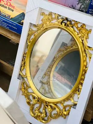 Gold Mirror Fancy Wall Decor