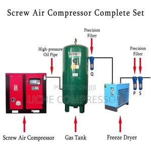 Screw Air Compressor 15kw 20hp 8bar