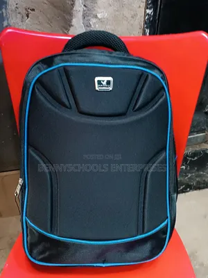 Star Express Black and Blue Backpack and Conference Bag