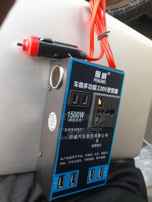 Car Power Inverter Dc 12v - 110v Dc 1500w 4 Usb Port