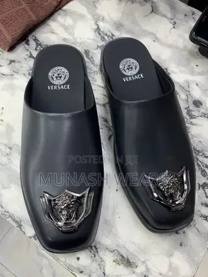 Luxury Versace X Pedro Half Shoe