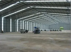 Warehouse Roof Shed Metal Construction in Nigeria