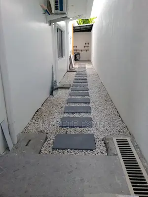 Walkway Stamped Concrete Floor