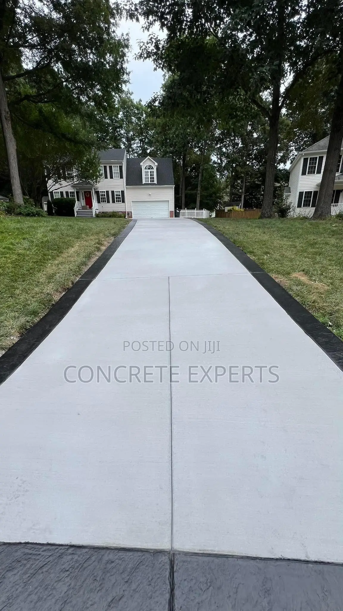 Grey Concrete Floor