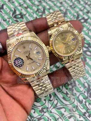 Original Rolex Oyster Perpetual Date-Just Gold Chain Watch