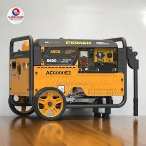 Firman Ac6000e2, 4.5kva (3600w/3.6kw) Petrol Generator
