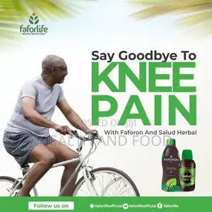 With Faforon And Salud Say Goodbye To Knee Pain, Pack Pain