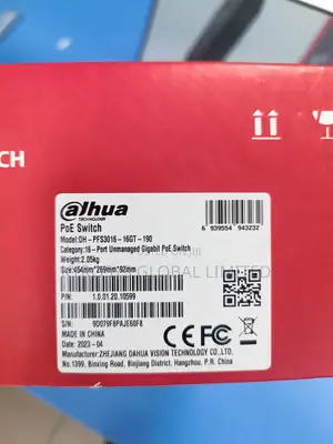 Dahua 16port Unmanaged Gigabit Poe Switch