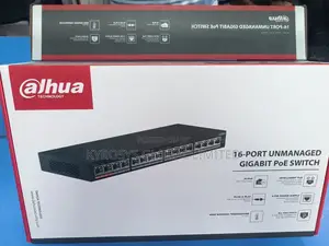 Dahua 16port Unmanaged Gigabit Poe Switch