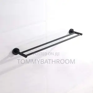 Round Double Towel Rail