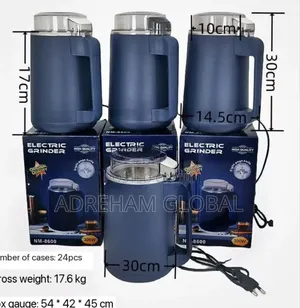 300W Quality Strong Dry Stuff Electric Grinder With 8 Blade